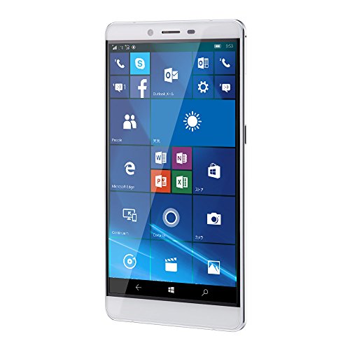 mouse SimフリーWindowsPhone (Simフリー/Windows10 Mobile/Office Mobile/大画面 6型フルHD/3GBメモリ/保護シート付)  MADOSMA Q601
