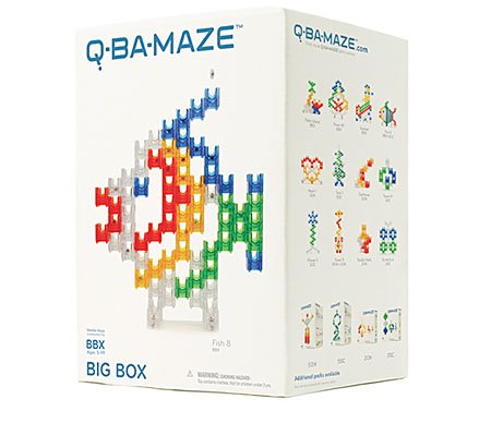 MindWare Q-Ba-Maze Marble Run Maze Multi 92 Piece Set