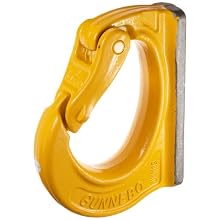 Gunnebo Johnson 589587 Weld-On Hook, 8.7" Length, 33060 lbs Working Load Limit