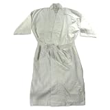 Cypress Spa - Ladies Plus Size Waffle Weave Wrap Robe, White
