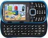 VERIZON WIRELESS CELL PHONE SAMSUNG U460 INTENSITY II METALLIC BLUE PHONE N ....
