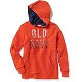 オールドネイビー OLD NAVY/ ロゴ ポップオーバー フード ボーイズ ウォームサンセット アウターパーカー XS (5歳)【並行輸入】