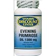 Evening Primrose Oil 1300mg By Vitamin Discount Center - 120 Softgels Evening Primrose Oil 1300mg By Vitamin Discount Center - 120 Softgels