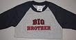 Raglan Sleeve Baseball Style Big Brother T-shirt - NEW!