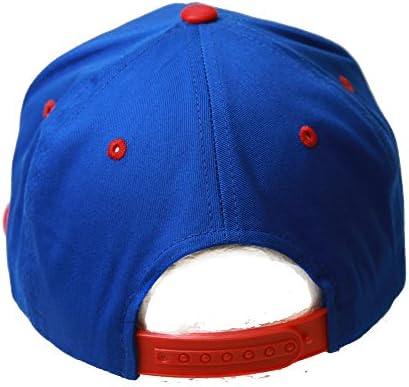 Montreal Canadiens Snapback Hat, Red Blue + Includes GT Sweat Wristband