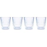Tervis 12 ounce Clear Tumbler Set of Four