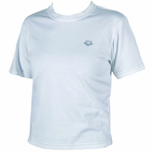 Arena T-Shirt Caiak, white/metallic grey, XXL, 37624