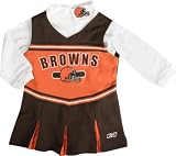 Cleveland Browns Infant Long Sleeve Cheerleader Jumper - 12 months