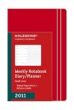 Moleskine 2011 12 Month Weekly Notebook: Red Hard Cover Pocket (Moleskine Srl)