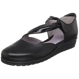 BeautiFeel Women's Dear Sandal,Black Leather/Patent,37 EU/6-6.5 M US