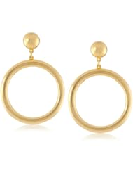 Ben-Amun Jewelry "Moroccan Coin" Hoop Earrings