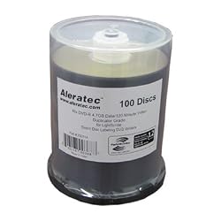 Aleratec 230114 16x LightScribe Duplicator Grade DVD-R (100 Pack)