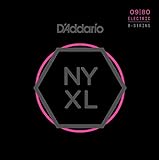 D'Addario NYXL0980 Nickel Wound 8-String Electric Guitar Strings, Super Light, 09-80