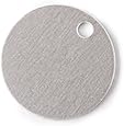 RMP Stamping Blanks, 1" Round w /hole, Aluminum .063" (14 Ga.) (50 pack)