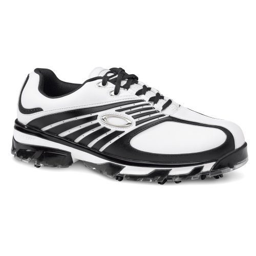 Oakley Men's Full-Auto Golf Shoe,White/Black,9 M US