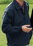 Big Mens Avenue Lightweight Jacket with Adjustable Snaps by TR Gold (Big & Tall and Regular Sizes)