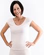 Veria Loungewear Cap Sleeve Top - Soft Pink, Organic Cotton