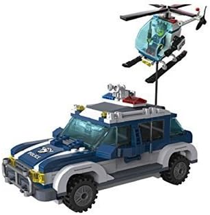 Enlighten City Serise Building Blocks Ari Track Police Helicopter Big Action Figures Kids Bricks Toys