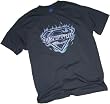 Superman Man of Steel Shield Adult T-Shirt