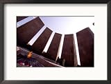 People at Genocide Memorial, Yerevan, Armenia Framed Photographic Poster Print by Stephane Victor, 21x17
