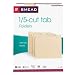 Smead Folder, Letter, 11 Point, 1/5, Manila, 100 Per Box (10350)