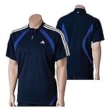 Adidas Men's Response Court Polo-Dark Navy/Satallite/White