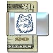 University of Connecticut Pewter Money Clip UCONN NCAA