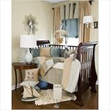 IMAGE OF Bundle-40 Esquire 5 Piece Crib Bedding Set with Pillow in Large Plaid Pattern