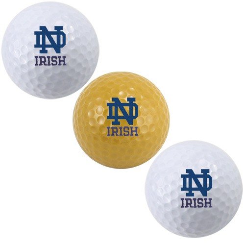 Notre Dame Fighting Irish Three Pack Of Golf Balls