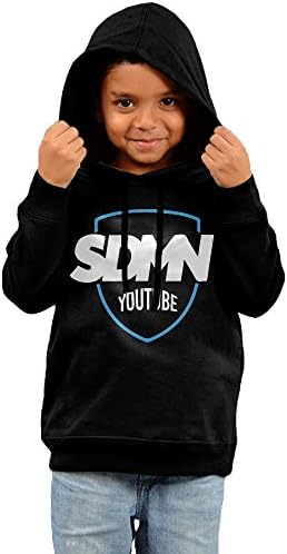 Warm Sidemen Youtube Sdmn Hoodies Kids Black Color With Drawstring