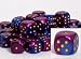 Gemini 16mm d6 Blue and Purple with Gold