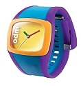 o.d.m. Women's Uncoordinated Series Blue and Purple with Orange Dial Watch #DD100A-5