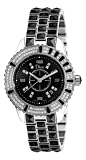 Christian Dior Women's CD113119M001 Christal Diamond Black Dial Watch