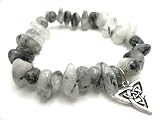 Celtic Tourmalinated Quartz Energy Bracelet