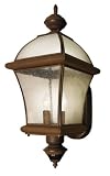 Heath Zenith Sl-4153-RS Solid Brass Motion Activated Lantern, Rust