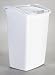 RUBBERMAID INC 2803-00WHT 45QT WHT Wastebasket (6 pack)