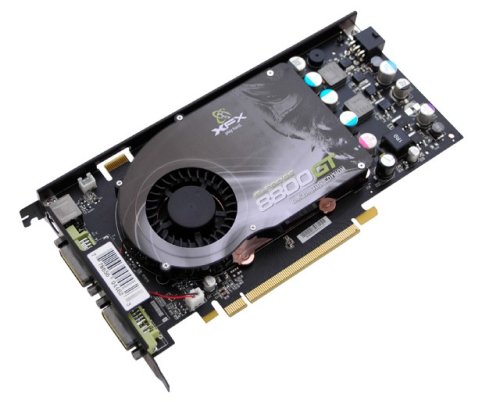 XFX PVT88PYHE4 GF8800 GT 512MB DDR3 Dual DVI PCI-E 2.0 HDCP SLI RoHS Vista Video Card