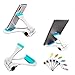 Labilus Two Models Multi-Angle Adjustable Universal Portable & Foldable Cellphone Tablet Stand Holder Mount for iPhone ipad Galaxy Kindle Switch - Blue