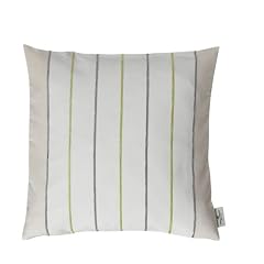 Tom Tailor 575100 Kissenbezug ohne F�llung T-Casual Stripes 40 x 40 cm, natur / gr�n