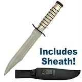 12 3/4 Survival Knife with Sheath
