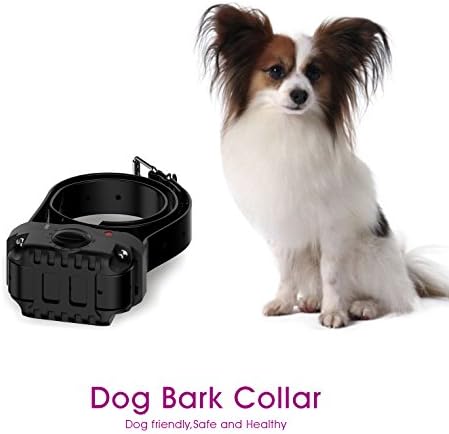 No Barking Dog Collars Petfere an Pain free and no Hurt Dog training Collars With 7 Sensitivity Adjustable Levels