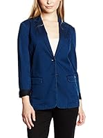 Trussardi Jeans Americana Mujer Libby Light Denim Str (Azul)