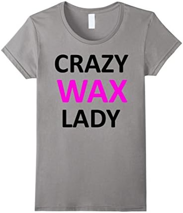 Women's Crazy Wax Lady Scentsy Shirt Independent Sales Rep Large Slate