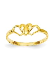 Gold and Watches 14k Childrens Heart Ring