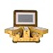 Jewelry : Burlwood with Mapa Inlay Jewelry Chest in High Gloss Finish