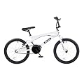 Boss Toxic BMX Bike - White, 20 Inch