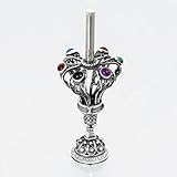 IMAGE OF Sterling Silver Filigree Dreidel