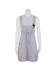 Spring Summer Embroidered Tiered Cotton/Spandex Tank Party Dress 