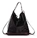 KISS GOLD(TM)Women's Nylon Multifunctional Totes Shoulder Bag Backpack, Large Size 11.5