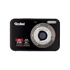 Rollei Compactline 52 Digitalkamera (5 Megapixel, 8-fach digital Zoom, 6,1 cm ( 2,4 Zoll ) Display ) schwarz